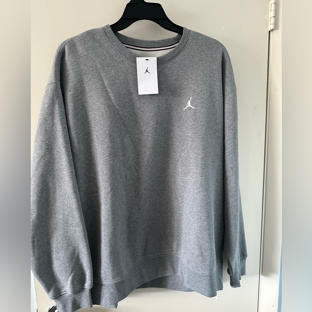 Jordan Men’s Brooklyn Fleece Crew Neck Pullover Sweatshirt
